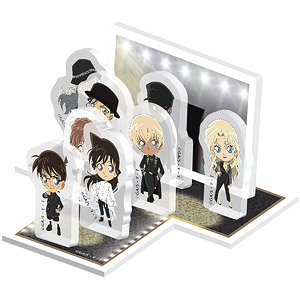 名探偵コナン アクリルジオラマ ランウェイ (集合)デフォルメ (キャラクターグッズ)