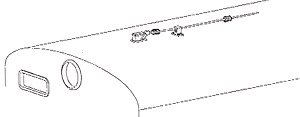 16番(HO) パンタ鍵外しセット12 (クモハ73近代化改造車用 1) (鉄道模型)
