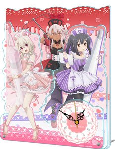 劇場版 Fate/kaleid liner プリズマ☆イリヤ Licht 名前の無い少女 描き下ろし 【ナースメイド】 BIGアクリル置時計 (キャラクターグッズ)