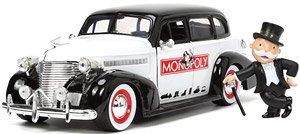 1939 Chevy Master Deluxe w/Mr. Monopoly Figure (Diecast Car)