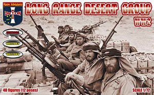 LRDG Long Range Desert Group WW2 (12 Types, 48 Pieces Each) (Plastic model)