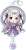 Re:Zero -Starting Life in Another World- Puchichoko Acrylic Key Ring [Emilia] Chinese Lolita (Anime Toy) Item picture1