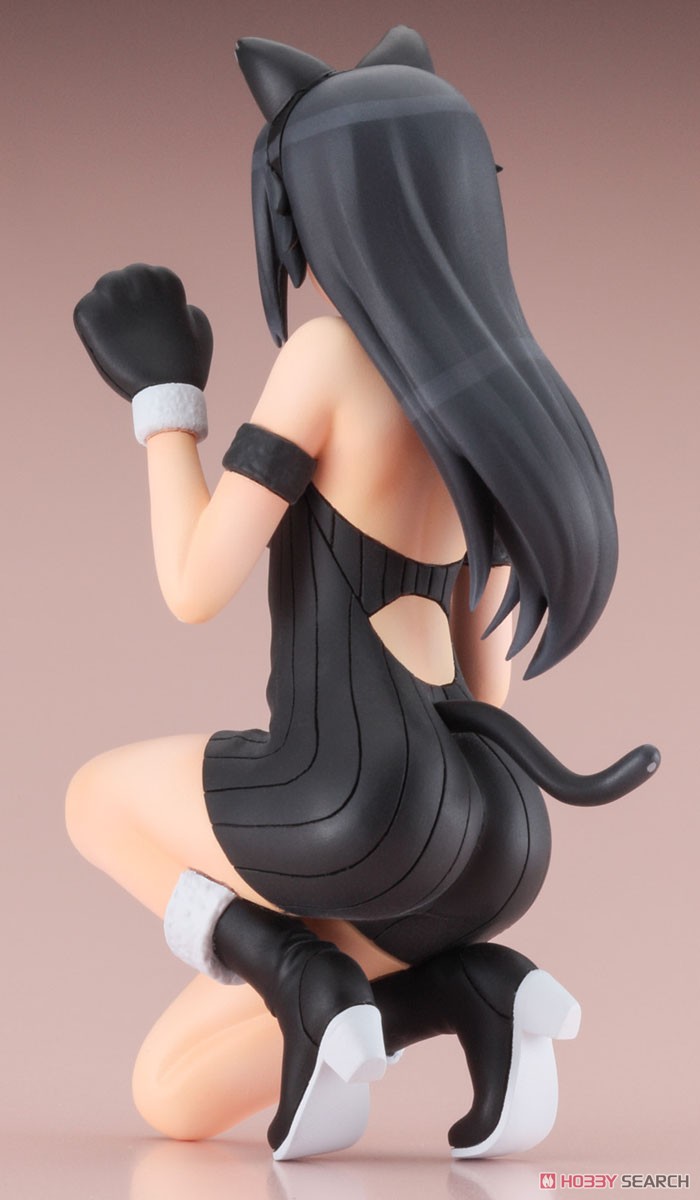 12 Egg Girls Collection No.37 `Haku Rinpha` (Black Cat) (Plastic model) 商品画像5