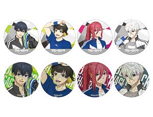 ブルーロック 缶バッジコレクション (8個セット) (キャラクターグッズ)