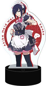 [Akiba Maid War] LED Big Acrylic Stand 02 Ranko (Anime Toy)