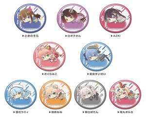 CANバッジ ホロライブ はぐみーつ A BOX (9個セット) (キャラクターグッズ)