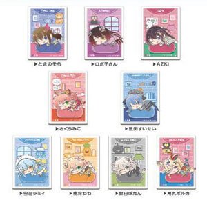 スクエアCANバッジ ホロライブ はぐみーつ A BOX (9個セット) (キャラクターグッズ)