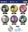 Blue Lock -Throne- Can Badge (Set of 6) (Anime Toy) その他の画像1 Thumbnail