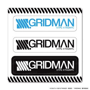 SSSS.GRIDMAN 耐候ロゴステッカー (キャラクターグッズ)