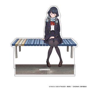 SSSS.Gridman [Especially Illustrated] Big Acrylic Stand [Rikka Takarada Winter Wear] (Anime Toy)