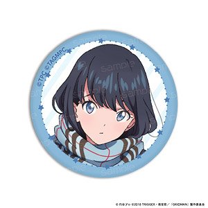 SSSS.GRIDMAN 描き下ろし 缶バッジ 【宝多六花 冬服】 (キャラクターグッズ)