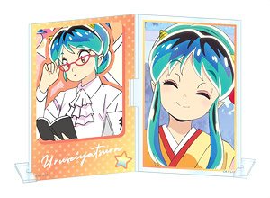 Urusei Yatsura Photo Frame Stand Lum B (Orange) (Anime Toy)