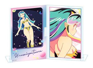 Urusei Yatsura Photo Frame Stand Lum C (Purple) (Anime Toy)