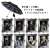 Detective Conan Gallery Style Folding Umbrella (for Both Sunny & Rainy Weather) Black (Anime Toy) Item picture2