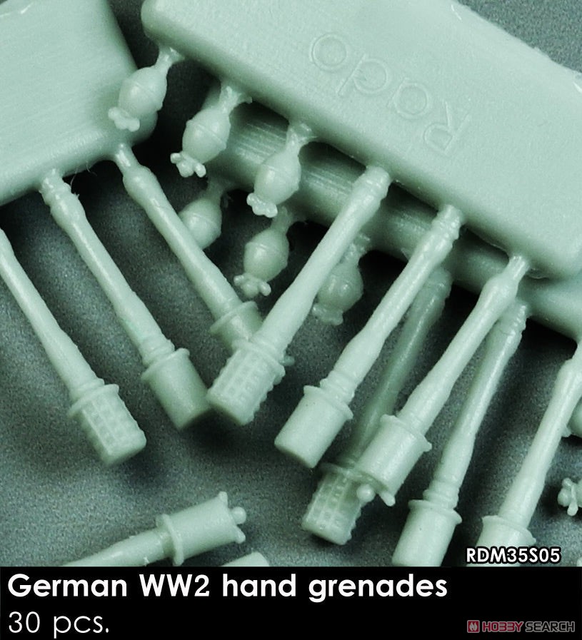 German WWII hand Grenades (30 Pieces) (Plastic model) その他の画像1