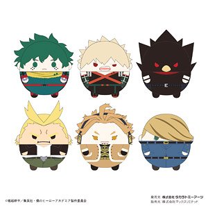 僕のヒーローアカデミア ふわコロりん6 (6個セット) (キャラクターグッズ)