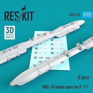 F-111用BRU-3A 爆弾架 (2個入り) (プラモデル)