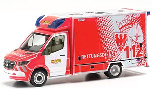 (HO) メルセデスベンツ スプリンター `18 Fahrtec 救急車 `ASB / エッセン消防隊` (鉄道模型)