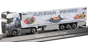 (HO) スカニア CS 20 ハイルーフ冷蔵ボックスセミトレーラー `Arena Fruit` (鉄道模型)