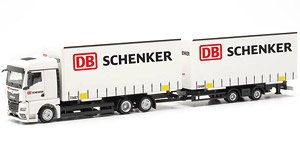 (HO) MAN TGX GM volume change tarpaulin トレーラー `DB Schenker` [MAN TGX GM] (鉄道模型)