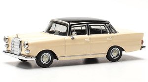 (HO) メルセデスベンツ 200 フィンテール クリーム/ブラック (鉄道模型)