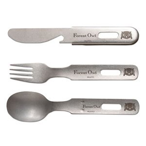 [Laid-Back Camp] Cutlery Set Forest Owl Ver. (Anime Toy)