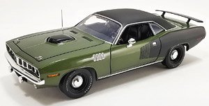 1971 Plymouth Hemi Cuda Vinyl Top - Ivy Green (ミニカー)