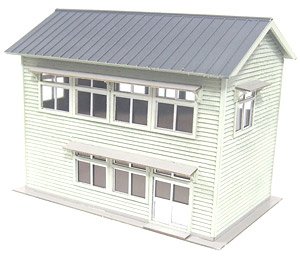 1/80(HO) 2 Stories Railroad Office B (Unassembled Kit) (Model Train)