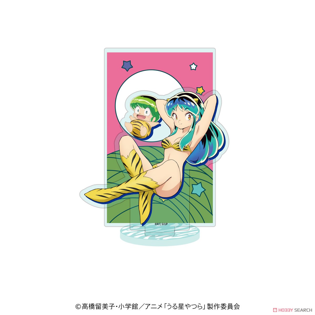 うる星やつら 花札柄アクリルスタンド 【月 Ver.】 (キャラクターグッズ) 商品画像1