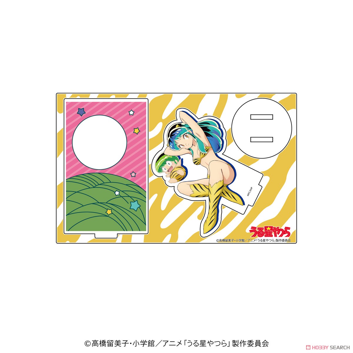 うる星やつら 花札柄アクリルスタンド 【月 Ver.】 (キャラクターグッズ) 商品画像2