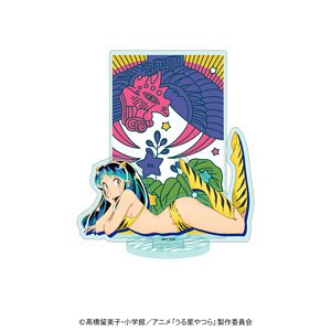 Urusei Yatsura Hanafuda Pattern Acrylic Stand [Kiri Ver.] (Anime Toy)