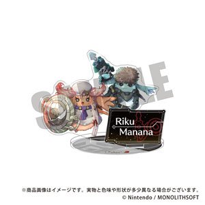 Xenoblade Chronicles 3 Acrylic Stand 07. Riku & Manana (Anime Toy)