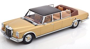 Mercedes 600 W100 Landaulet 1964 Gold (Diecast Car)