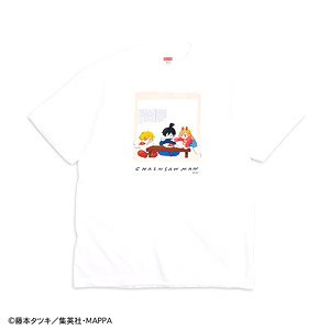 チェンソーマン イラストレーターHERコラボ ビッグTシャツ(早川家の食卓) (キャラクターグッズ)