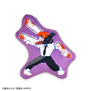 チェンソーマン イラストレーターHERコラボ ダイカットクッション(チェンソーマン) (キャラクターグッズ)