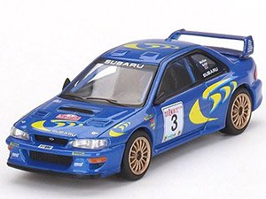 スバル インプレッサ WRC97ラリー・サンレモ 1997 優勝車 #3 (左ハンドル) (ミニカー)