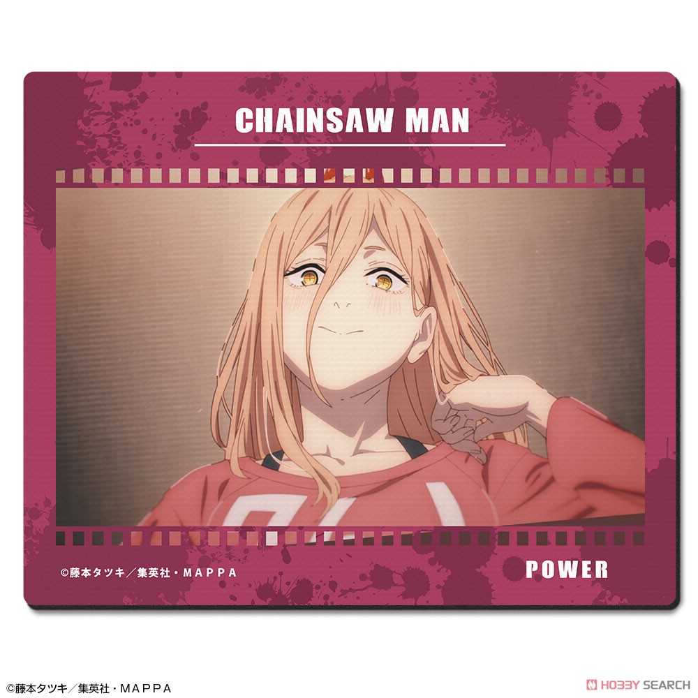 TV Animation [Chainsaw Man] Rubber Mouse Pad Design 06 (Power/B) (Anime Toy) Item picture1