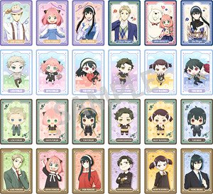 SPY×FAMILY picharmトレーディングクリアカード (12個セット) (キャラクターグッズ)