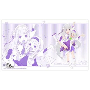 [Re:Zero -Starting Life in Another World-] Rubber Mat (Emilia / Childhood) (Card Supplies)