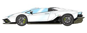 Lamborghini Aventador LP780-4 Ultimae Roadster 2021 (Leirion Wheel) ビアンコオパリス / ブラック (ミニカー)