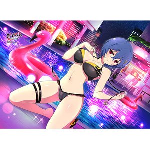 [Shinovi Master Senran Kagura New Link] B2 Tapestry (Amane / Bakunyu Festival) (Anime Toy)