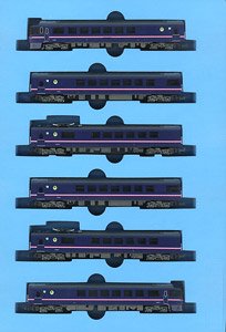 Series 485 Japanese Style Salon Train `Hana` Takasaki Rail Yard Six Car Set (6-Car Set) (Model Train)