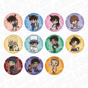 名探偵コナン カンバッジ(ブラインド) デフォルメねこ ver.2 (11個セット) (キャラクターグッズ)