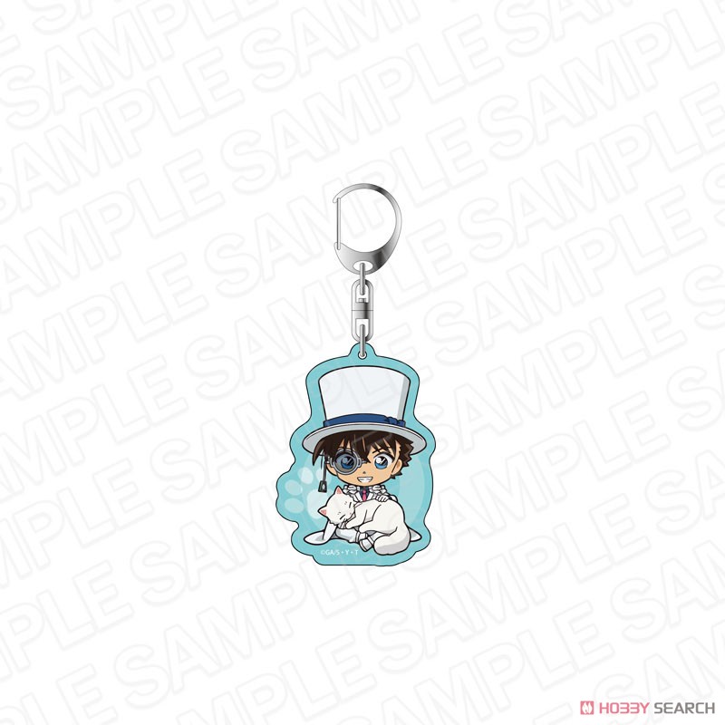名探偵コナン アクリルキーホルダー 怪盗キッド デフォルメねこ ver.2 (キャラクターグッズ) 商品画像1