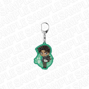 Detective Conan Acrylic Key Ring Heiji Hattori Deformed Cat Ver.2 (Anime Toy)