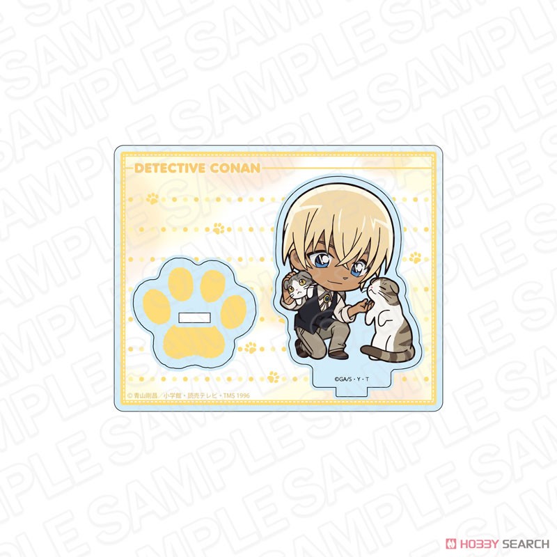 名探偵コナン アクリルスタンド 安室透 デフォルメねこ ver.2 (キャラクターグッズ) 商品画像1