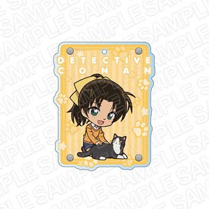 名探偵コナン アクリルダイカットパスケース 遠山和葉 デフォルメねこ ver.2 (キャラクターグッズ)