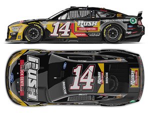`チェイス・ブリスコー` #14 RUSH TRUCK CENTERS フォード マスタング NASCAR 2023 (ミニカー)
