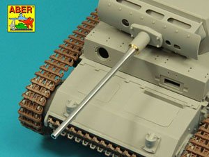 独・5cm Kwk39 L/60戦車砲身・III号J/L/M型用 (プラモデル)