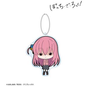 TV Animation [Bocchi the Rock!] Hitori Gotoh TINY Big Acrylic Key Ring Ver.A (Anime Toy)